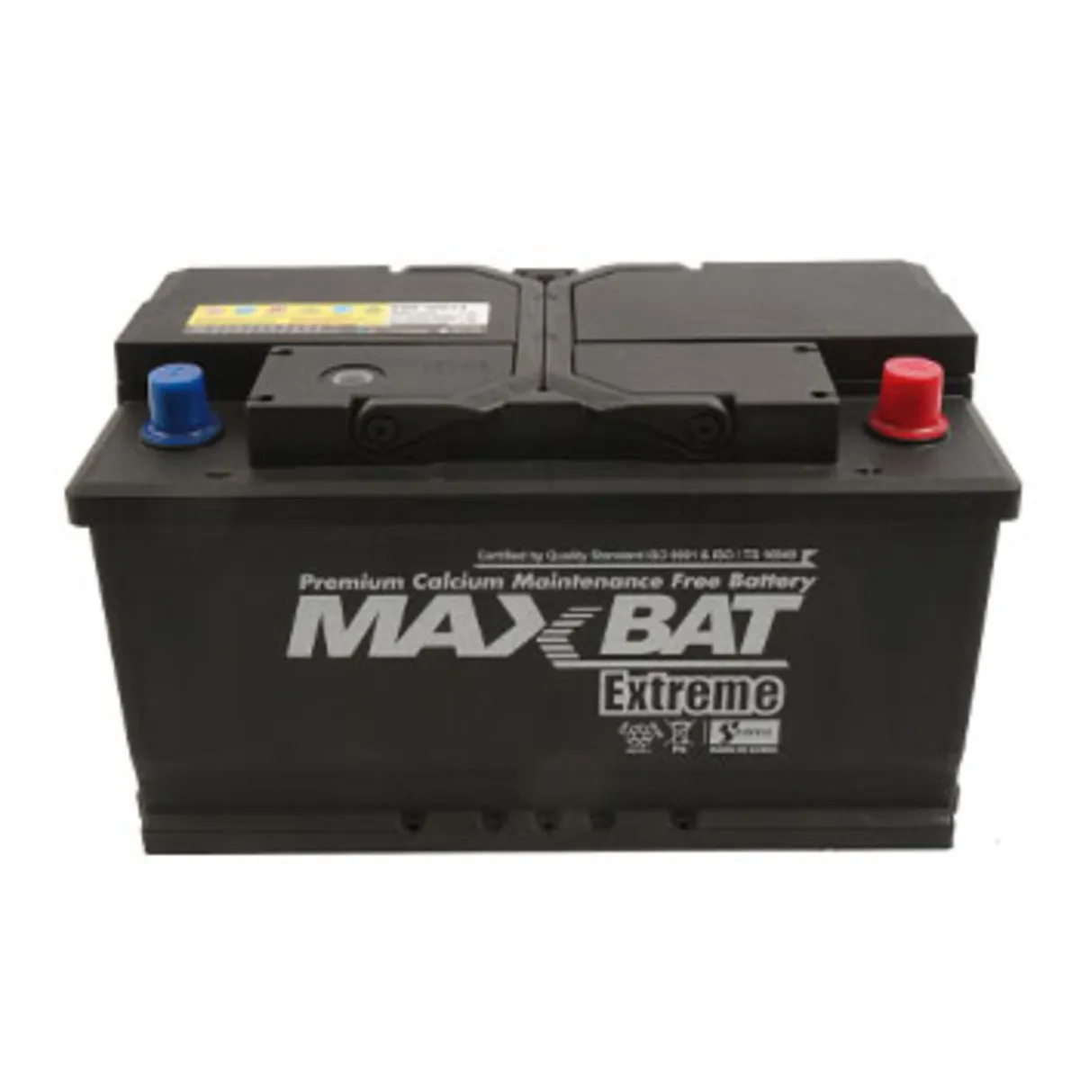 Batería 80 Amp SMF con Terminales Izq + Der y Pestaña - 58014