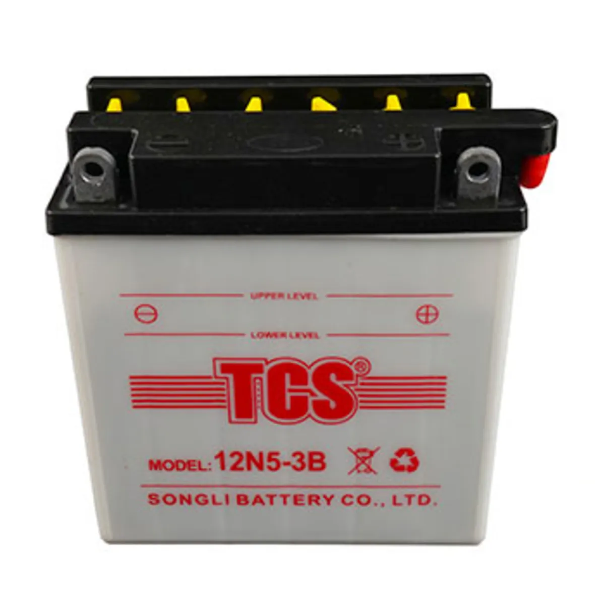 Batería de moto 5.0 AMP - Polaridad izquierda/derecha - 12N5-3B