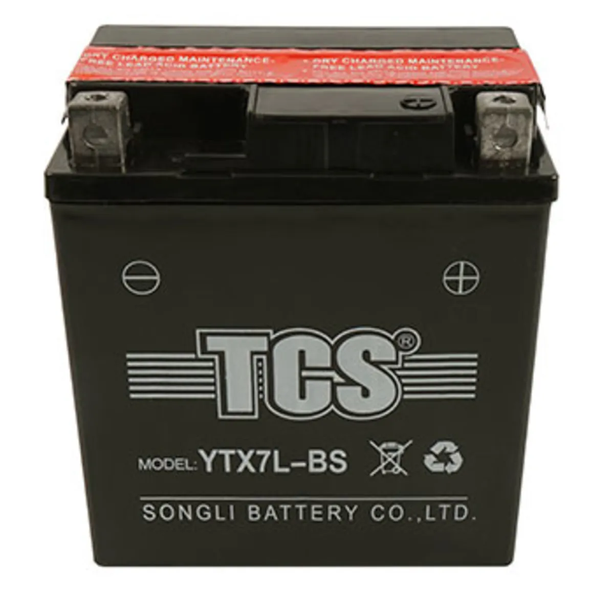 Batería para moto 6.0 AMP Pack 6 - YTX7L-BS
