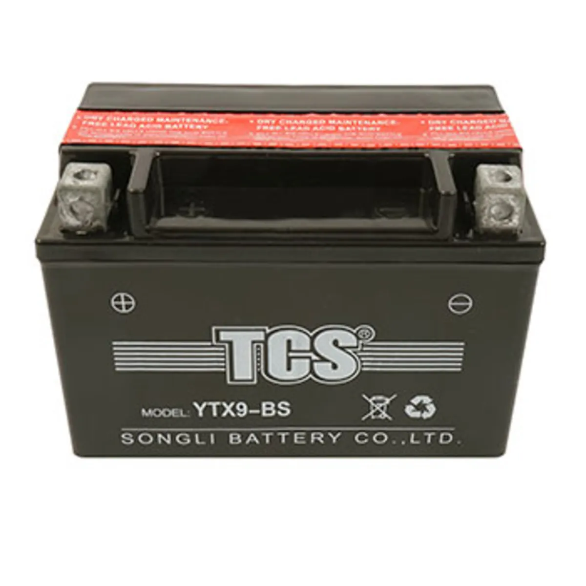 Pack de 6 baterías para moto 8.0 Amp - YTX9-BS