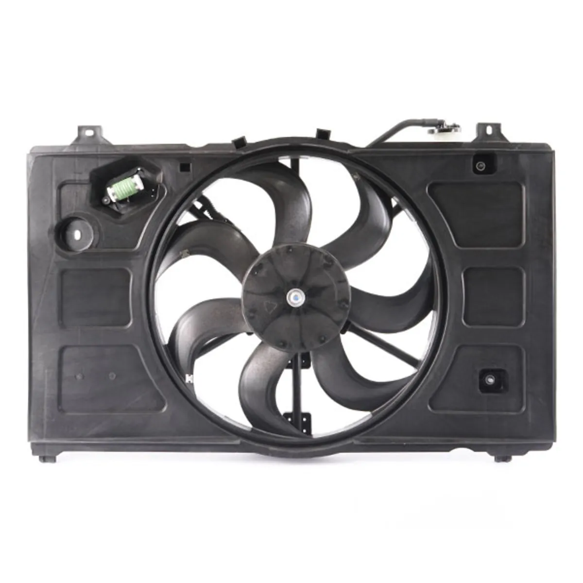 Electroventilador para motor con depósito