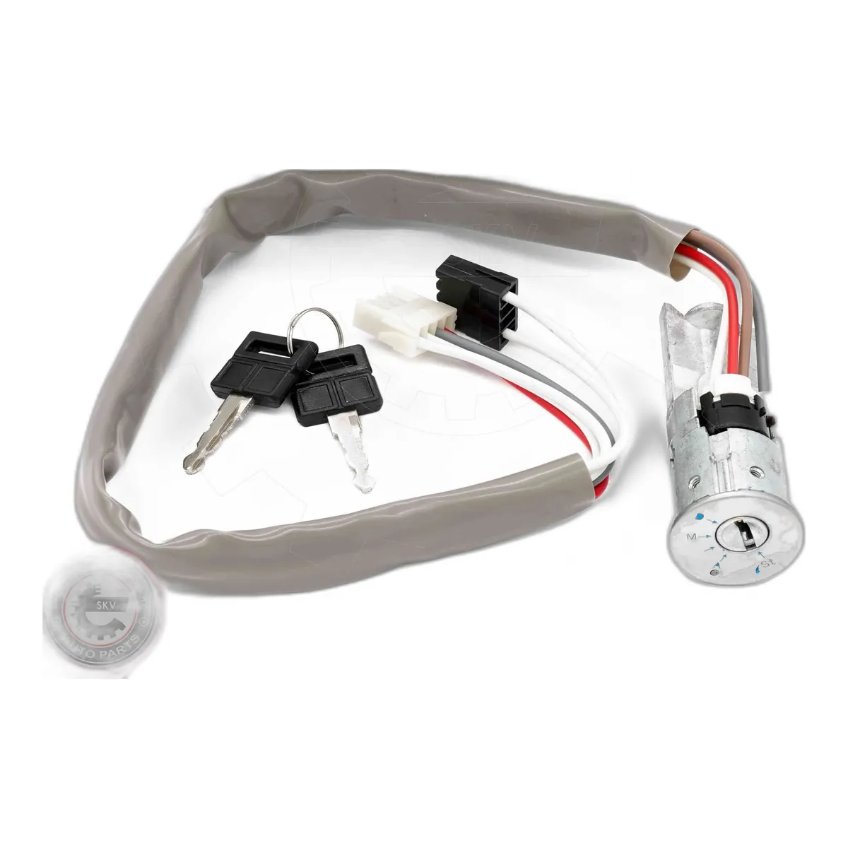 Chapa de contacto larga con enchufes - 4162-29