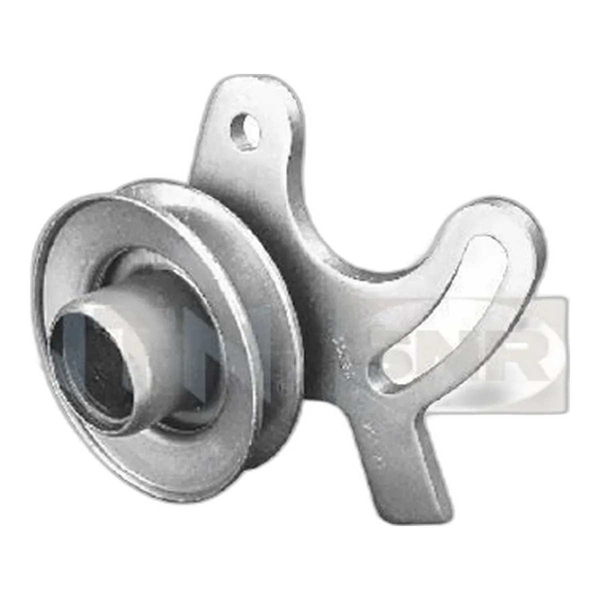 Tensor de correa alternador con soporte
