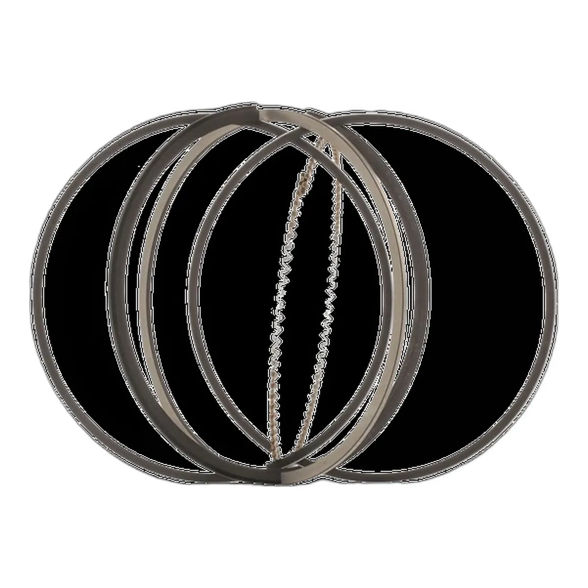 Anillos de motor cromados STD 86mm