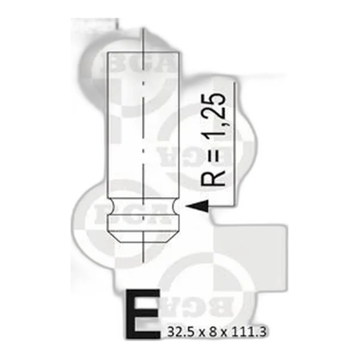 Juego de válvulas de escape
