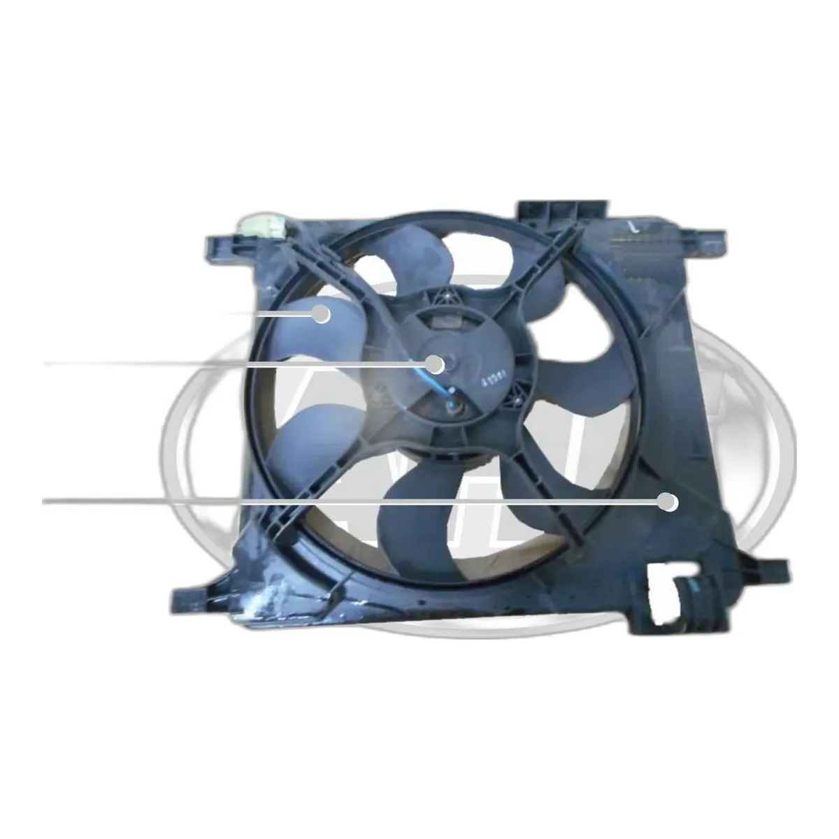 Electroventilador completo para motor 1.2L