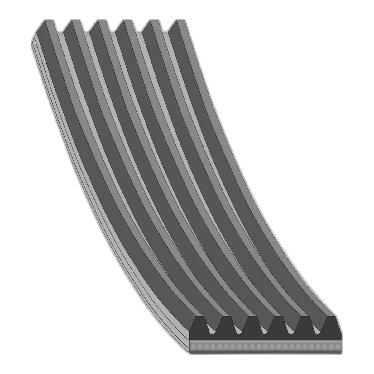 Correa tipo PK 6PK