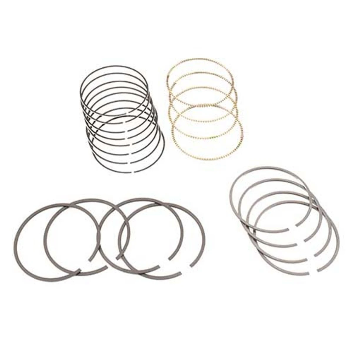 Anillos motor cromados STD - 0640-t6