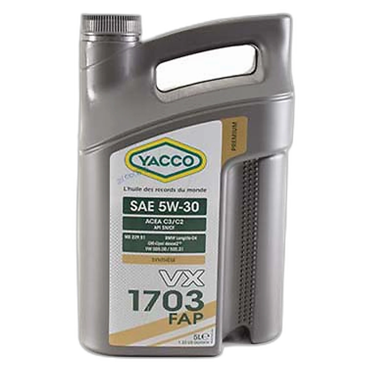 Aceite Motor Sintético 5W30 FAP-DPF 5L - 5W30 C3-C2 5LT