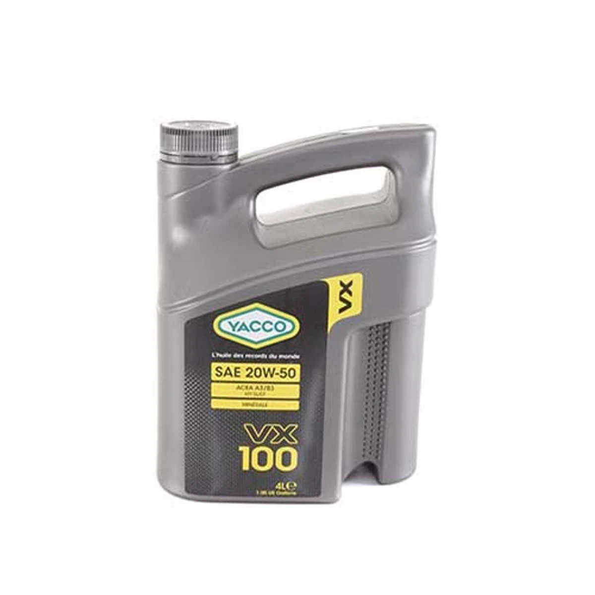 Aceite Mineral para Motor 20W50 4L - 20W50 VX100 4L