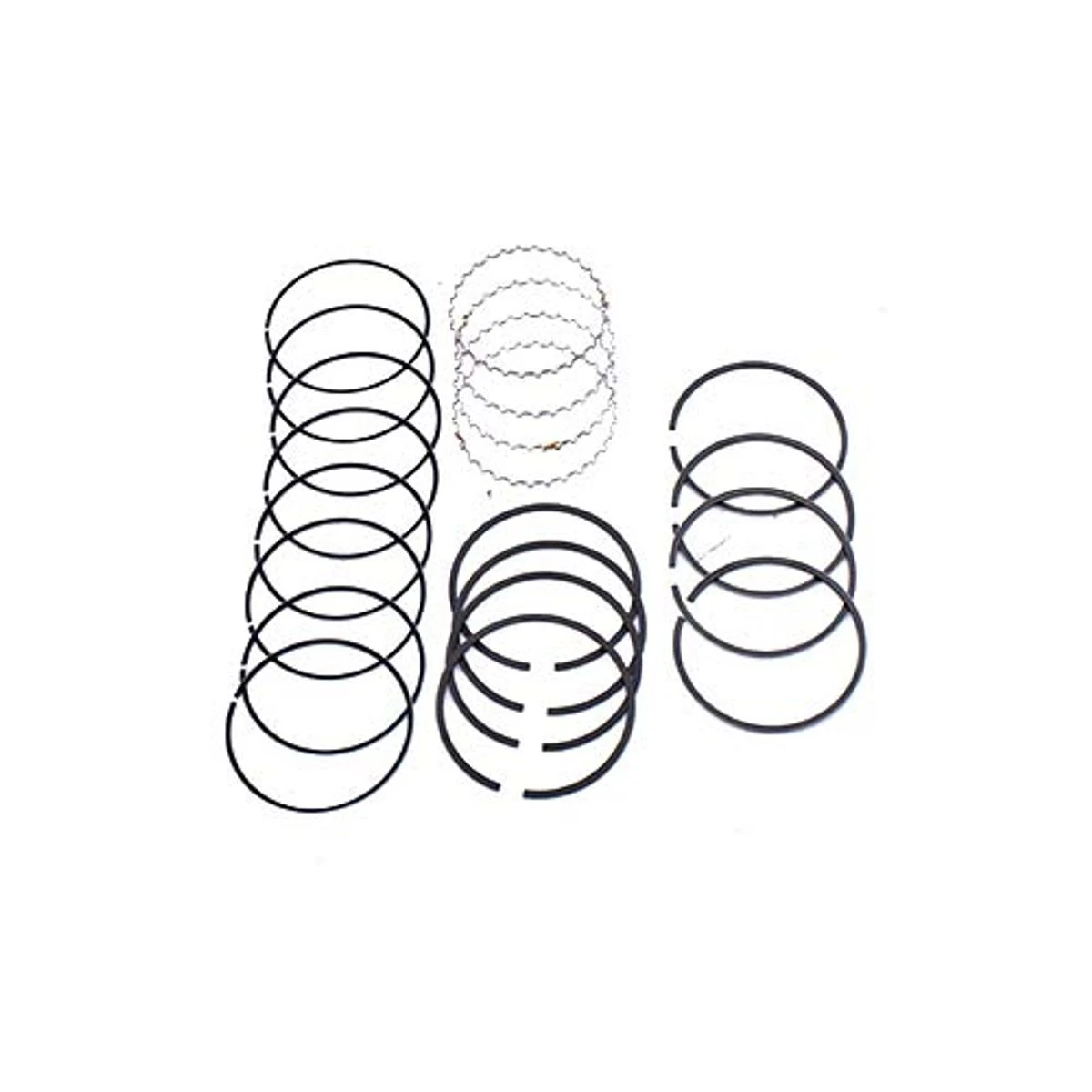 Anillos de motor negros 75 mm - 52273311 075