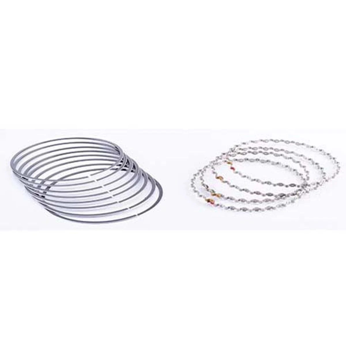 Anillos de motor negros 075 mm - Miniatura 3
