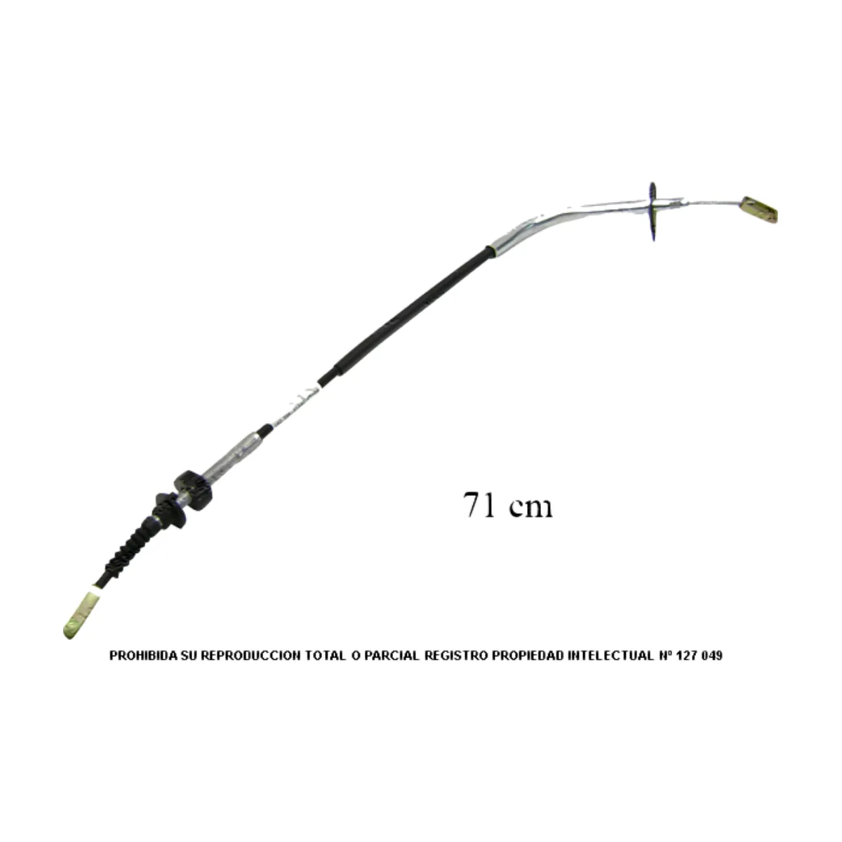 Cable de embrague reforzado 120 cm - 31340-87108/9