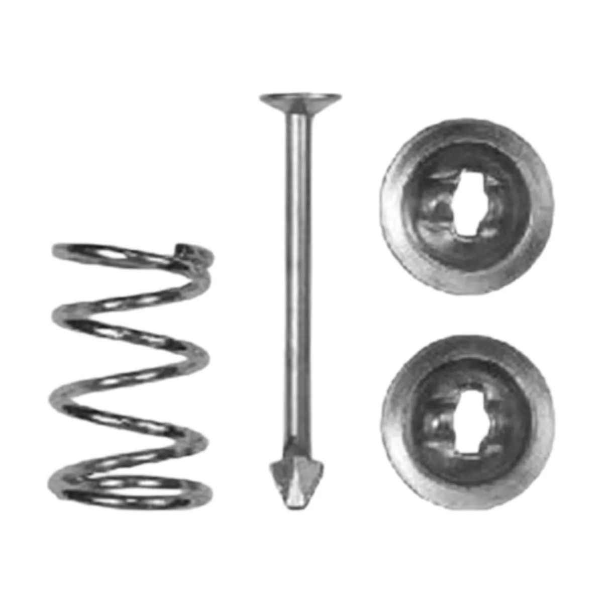 Juego de anclaje de patín trasero 4 piezas - B25-405-1