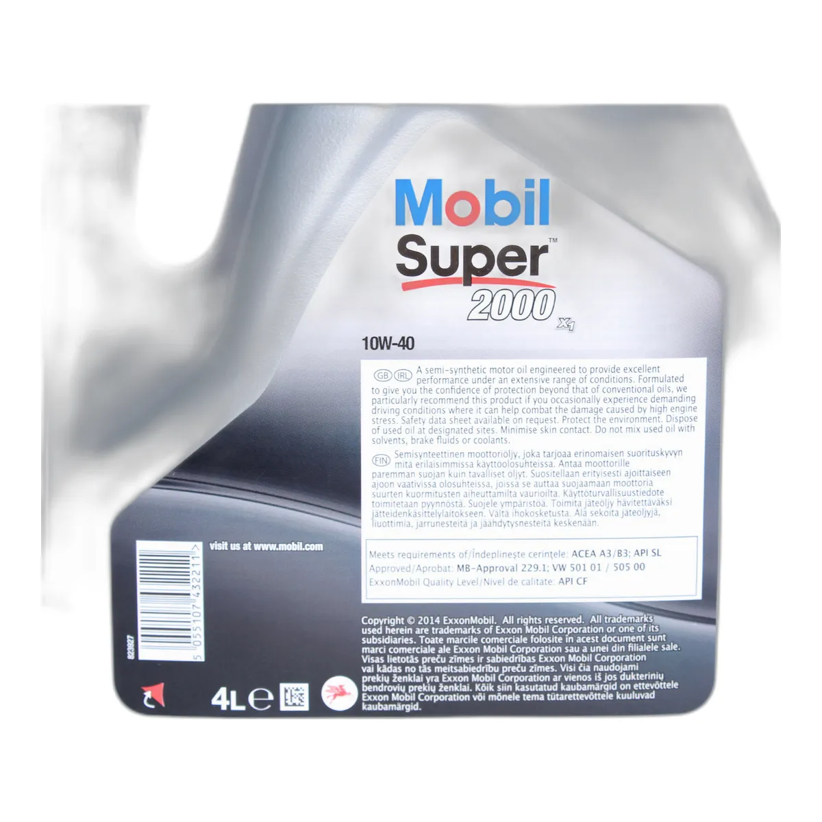 Aceite semi-sintético 10W-40 4.0L - Miniatura 3