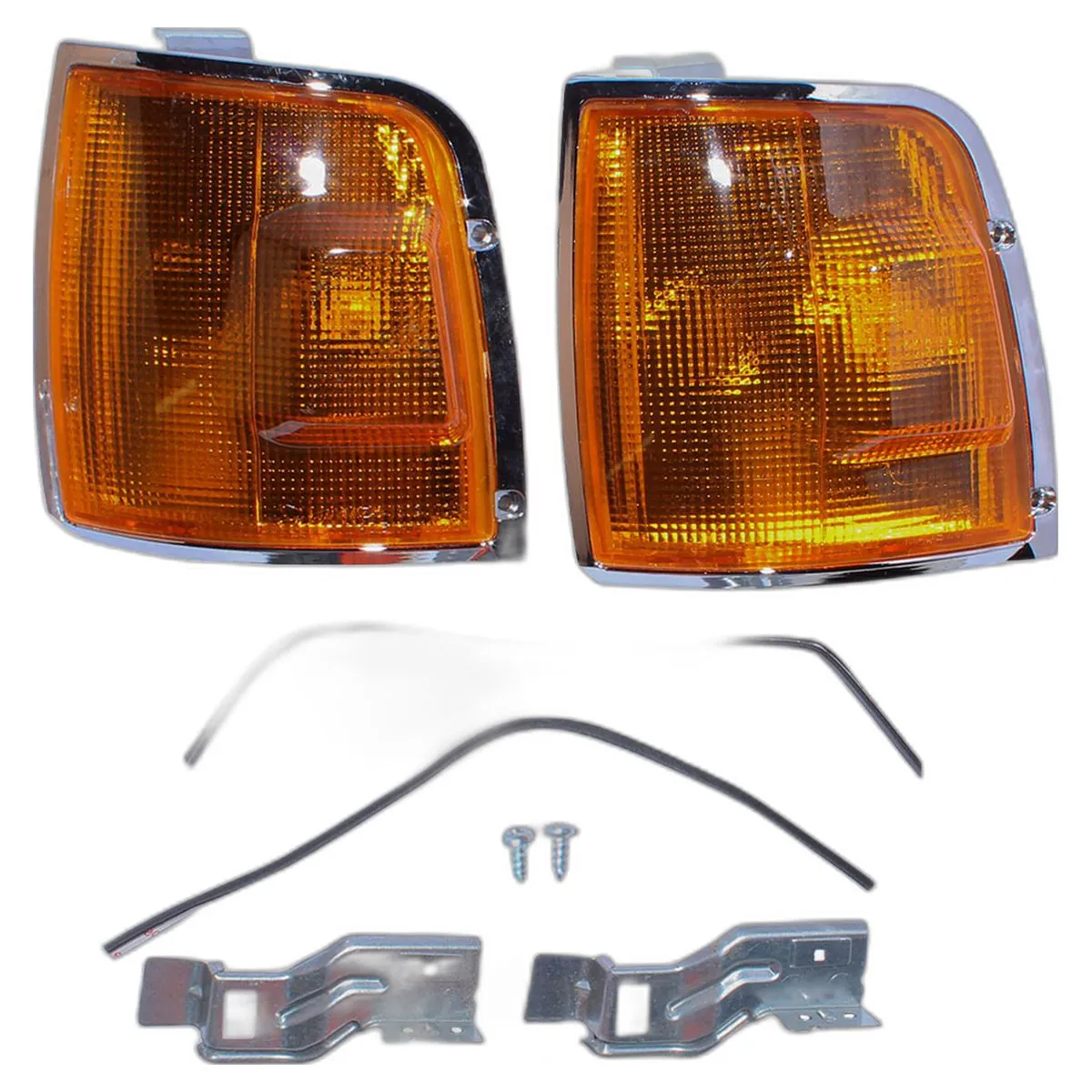 X2 Farol delantero izquierdo cromado - 8-94434-570-0