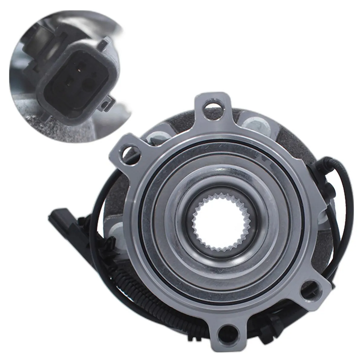 Maza de rueda con ABS 4WD 6 pernos - Miniatura 4