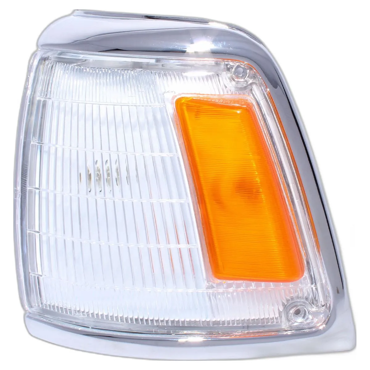 Farol delantero izquierdo con bisel cromado - 81620-35050