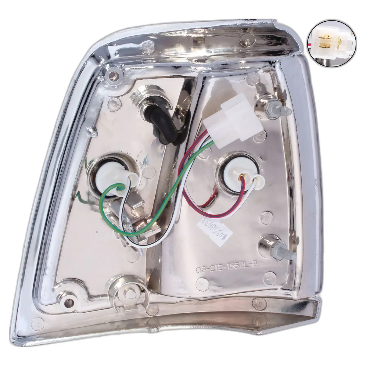 Farol delantero izquierdo con bisel cromado - Miniatura 2