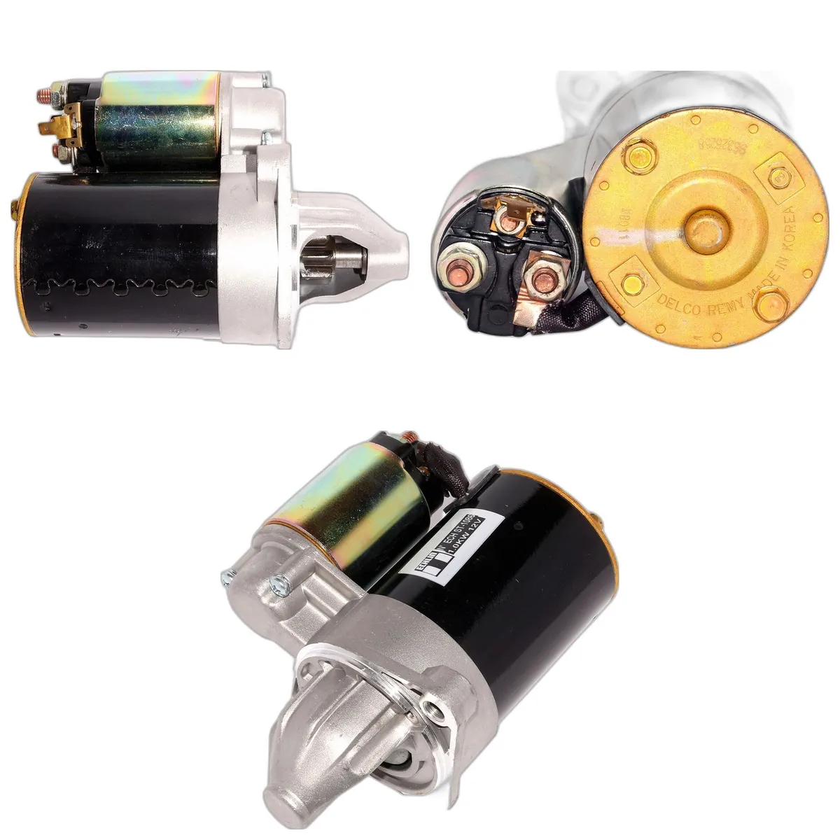 Motor de partida 12V 0.9KW 8 dientes - Miniatura 4
