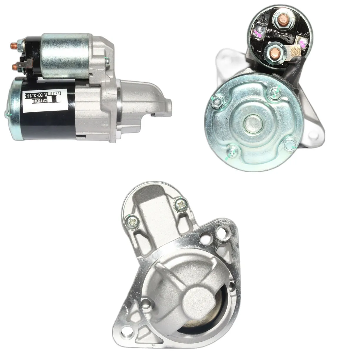 Motor de partida 12V 1.0KW 8 dientes - Miniatura 4