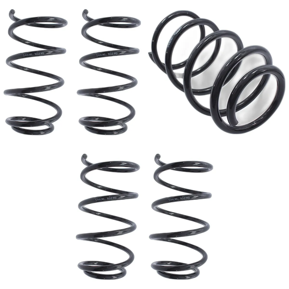 X2 Resorte espiral para suspensión - Miniatura 4